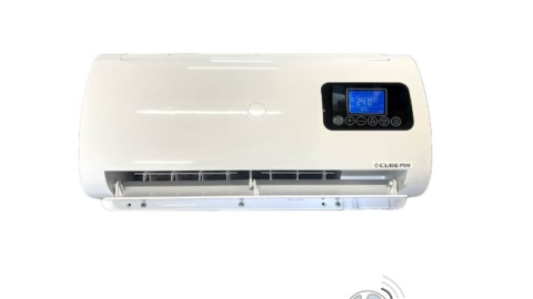 12V DCエアコン CUBE AIR530 ホワイト静音
